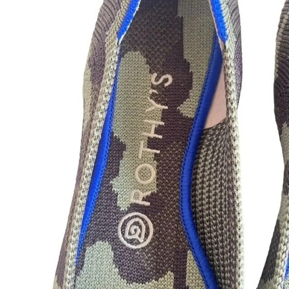 Rothy’s The Point Flat size 7 in Green Camo - Picture 9 of 9